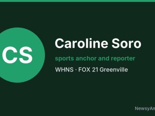 Caroline Soro, sports anchor and reporter, WHNS
