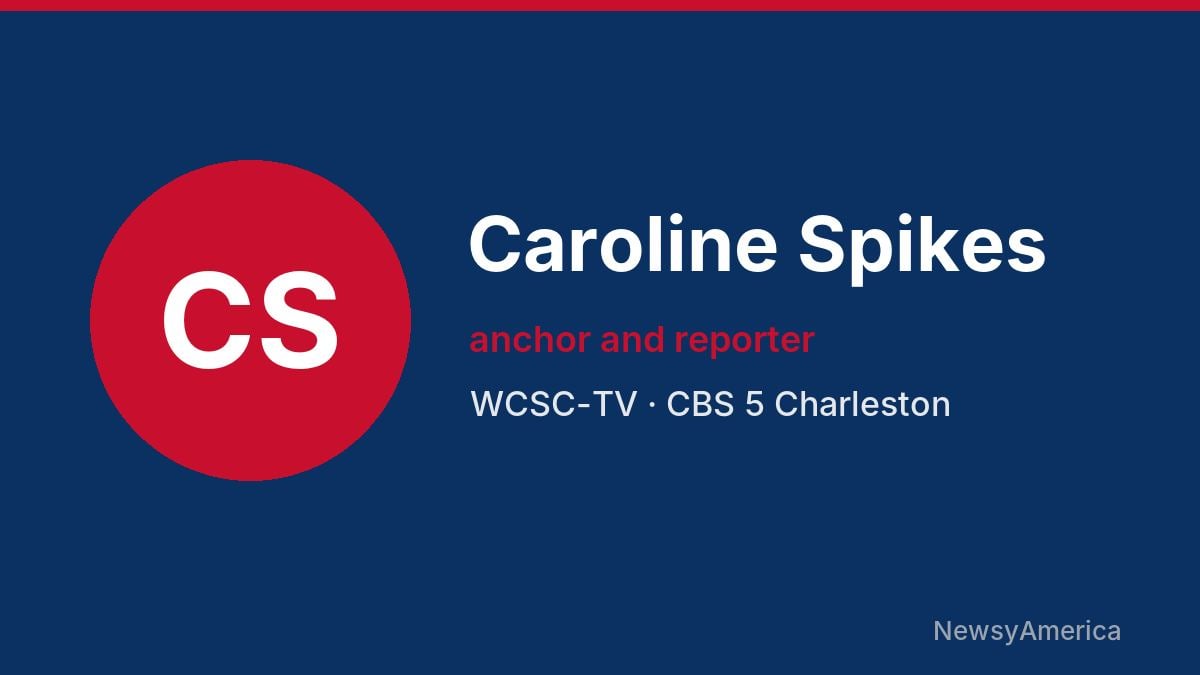 Caroline Spikes – WCSC-TV, Charleston
