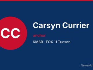 Carsyn Currier, anchor, KMSB