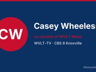 Casey Wheeless, co-anchor of WVLT News, WVLT-TV