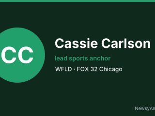 Cassie Carlson, lead sports anchor, WFLD