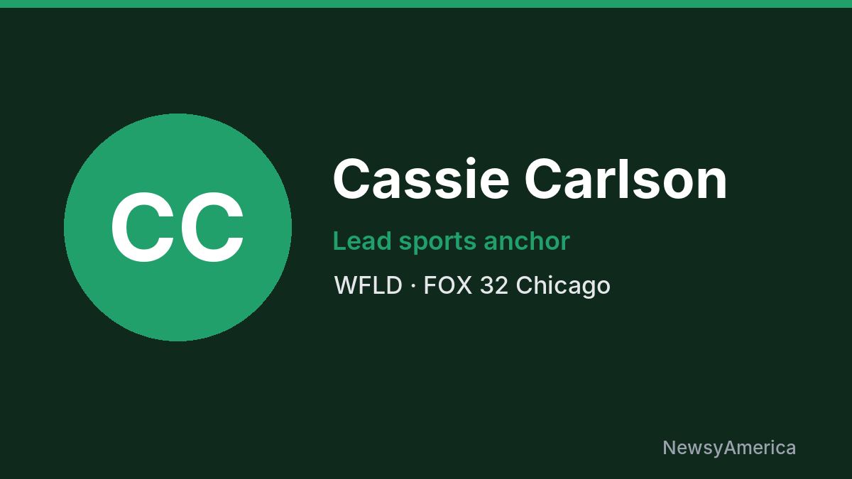 Cassie Carlson – WFLD, Chicago
