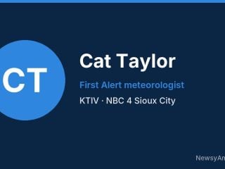 Cat Taylor, First Alert meteorologist, KTIV