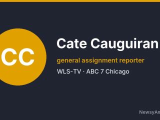 Cate Cauguiran, general assignment reporter, WLS-TV