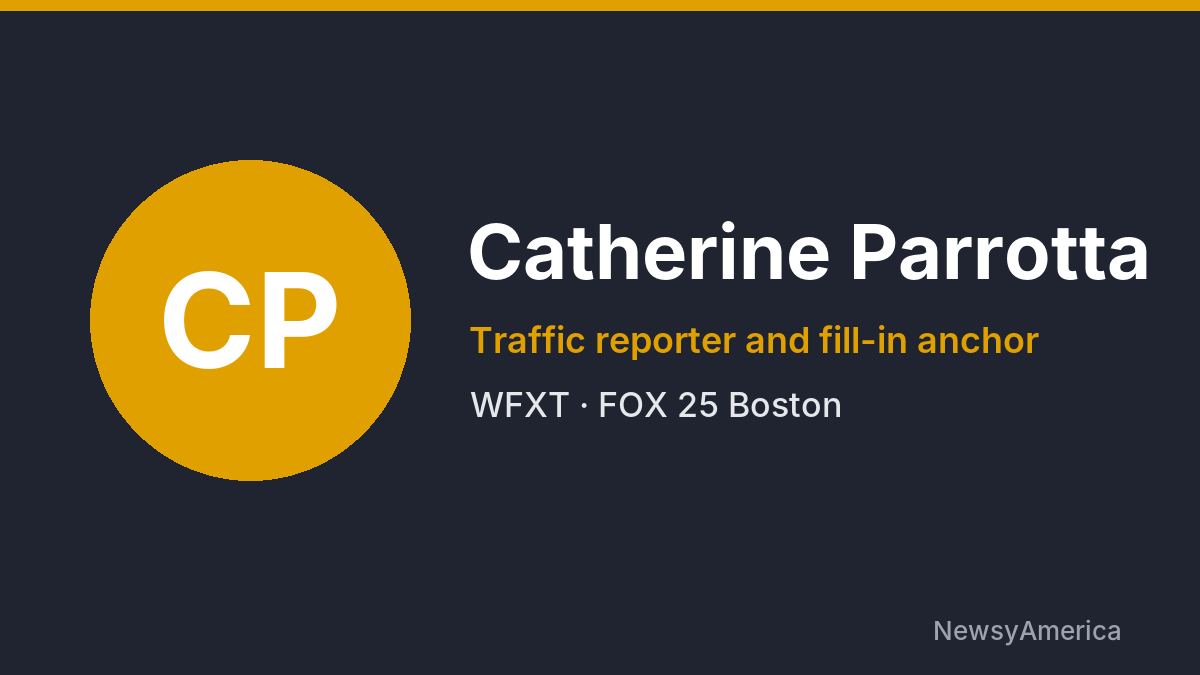 Catherine Parrotta – WFXT, Boston
