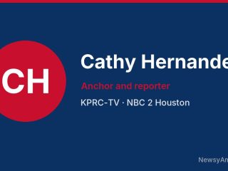 Cathy Hernandez, Anchor and reporter, KPRC-TV