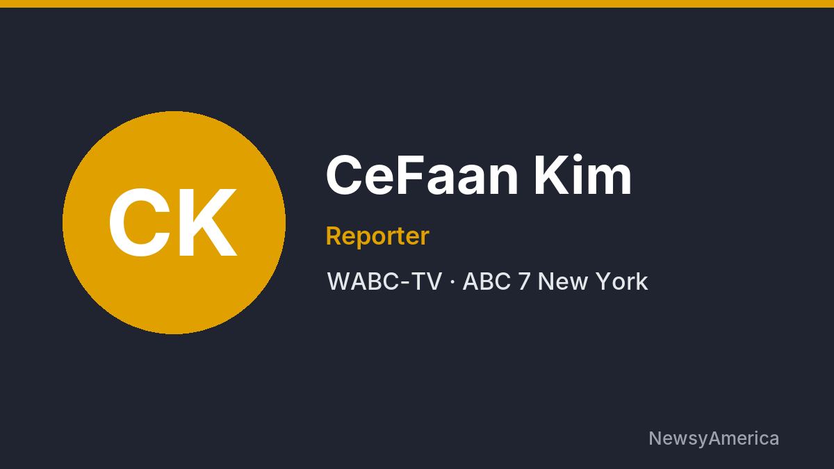 CeFaan Kim – WABC-TV, New York