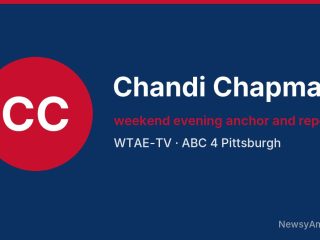 Chandi Chapman, weekend evening anchor and reporter, WTAE-TV