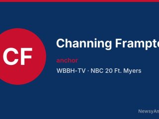 Channing Frampton, anchor, WBBH-TV