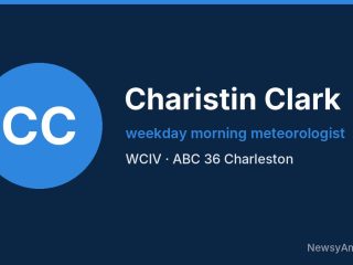 Charistin Clark, weekday morning meteorologist, WCIV