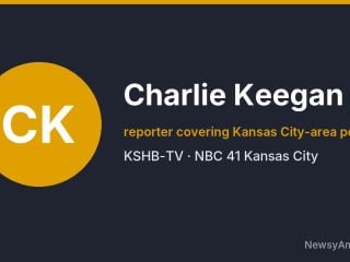 Charlie Keegan, reporter covering Kansas City-area politics, KSHB-TV