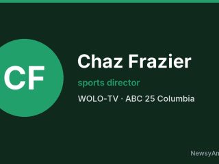 Chaz Frazier, sports director, WOLO-TV