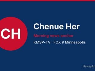 Chenue Her, Morning news anchor, KMSP-TV