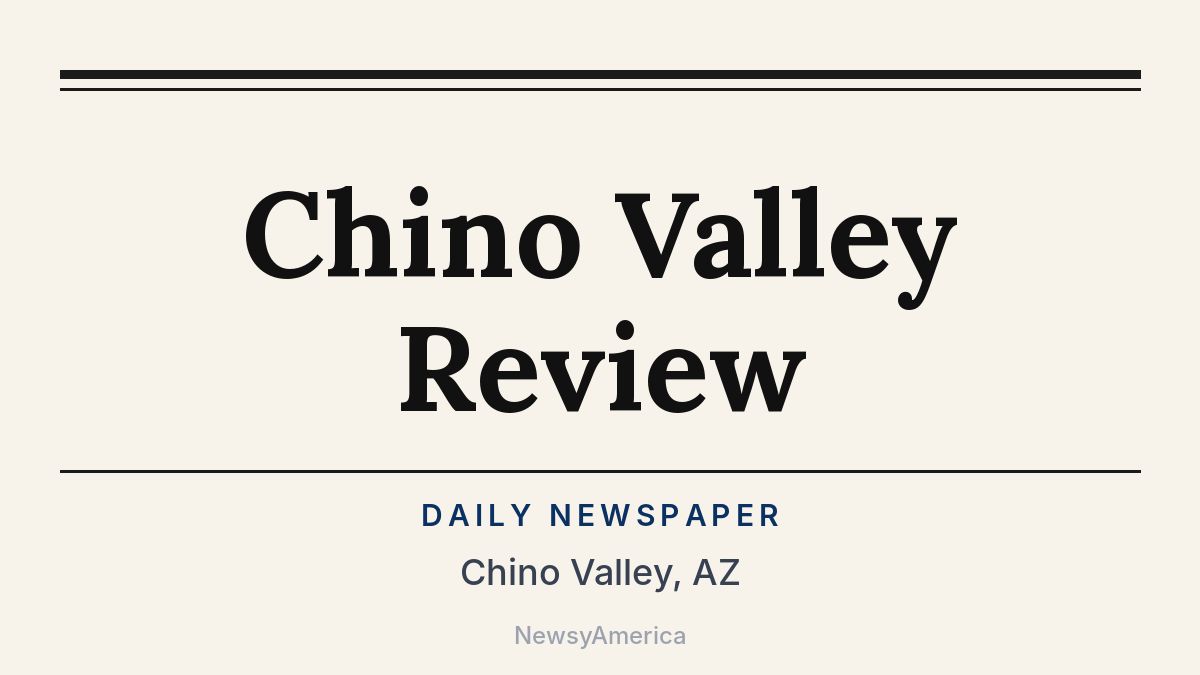 Chino Valley Review – Arizona