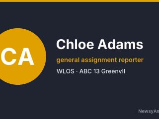 Chloe Adams, general assignment reporter, WLOS