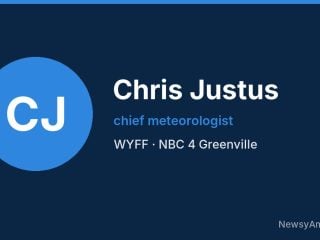 Chris Justus, chief meteorologist, WYFF