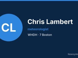 Chris Lambert, meteorologist, WHDH