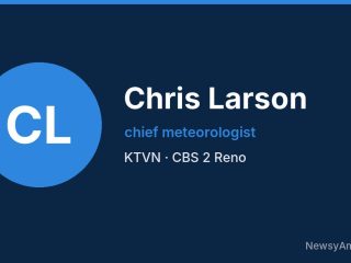 Chris Larson, chief meteorologist, KTVN