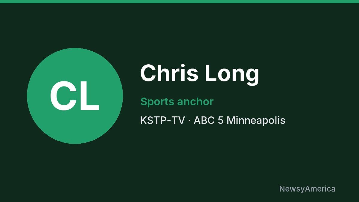 Chris Long – KSTP-TV, Minneapolis