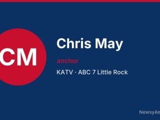 Chris May, anchor, KATV