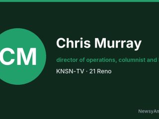 Chris Murray, director of operations, columnist and host, KNSN-TV