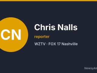 Chris Nalls, reporter, WZTV
