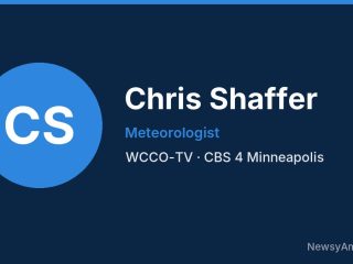 Chris Shaffer, Meteorologist, WCCO-TV