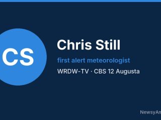 Chris Still, first alert meteorologist, WRDW-TV