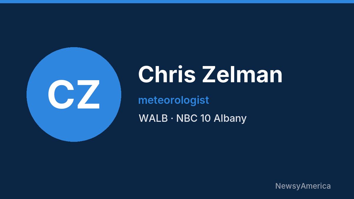 Chris Zelman – WALB, Albany