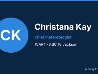 Christana Kay, chief meteorologist, WAPT