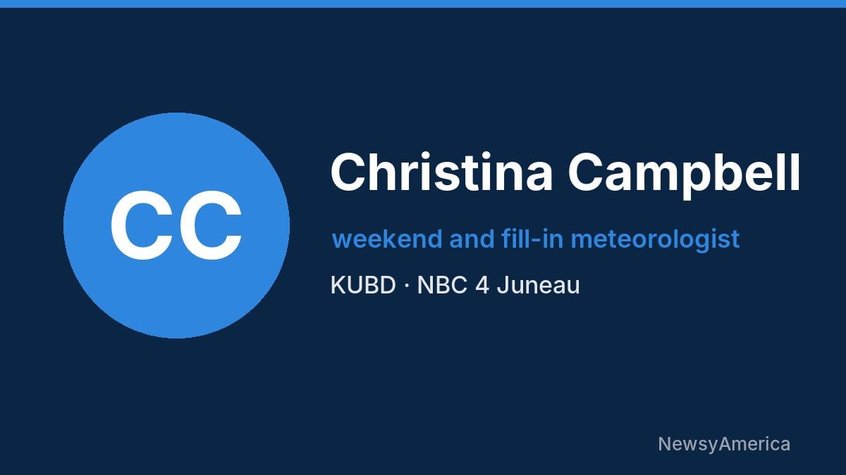 Christina Campbell – KUBD, Juneau