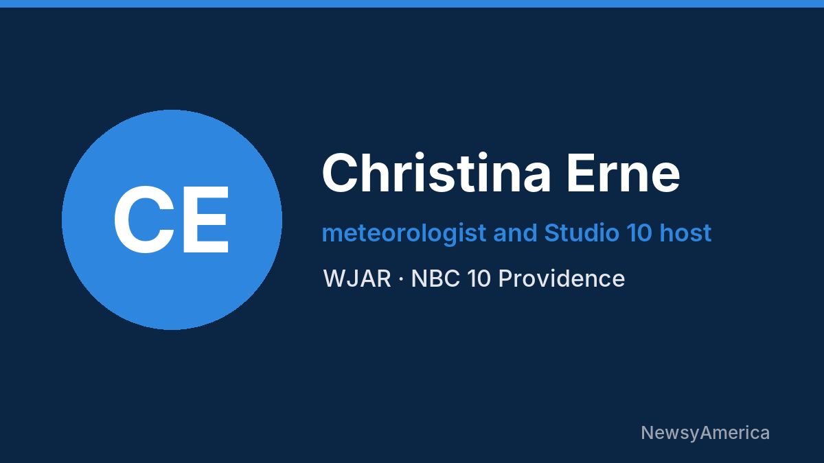 Christina Erne – WJAR, Providence