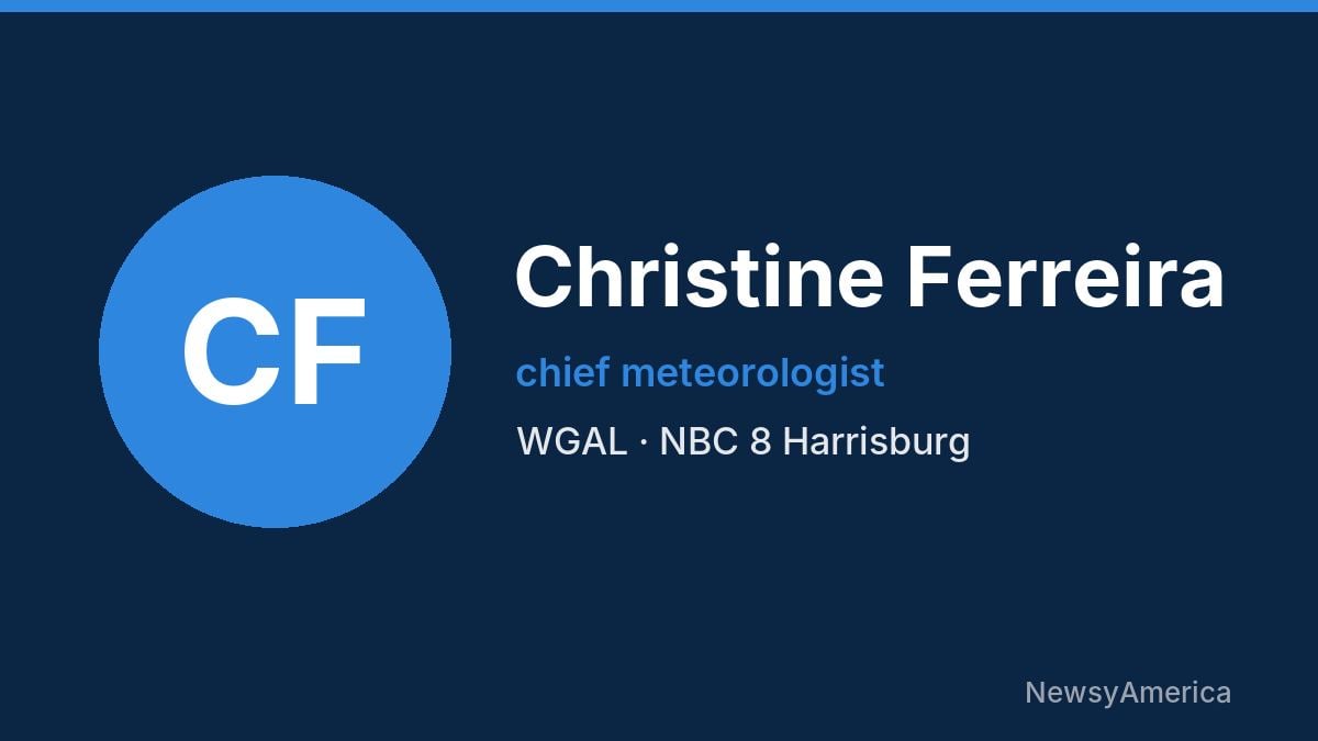 Christine Ferreira – WGAL, Harrisburg