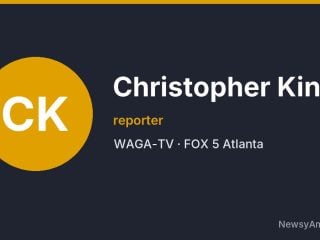 Christopher King, reporter, WAGA-TV