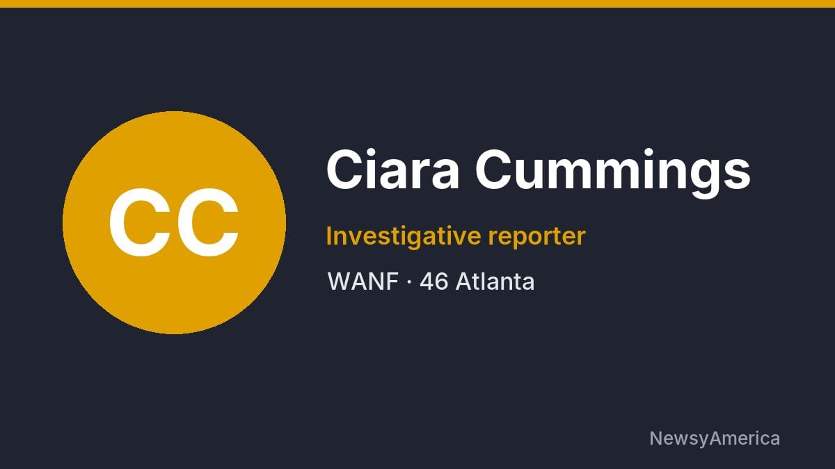 Ciara Cummings – WANF, Atlanta