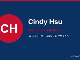 Cindy Hsu, Anchor and reporter, WCBS-TV