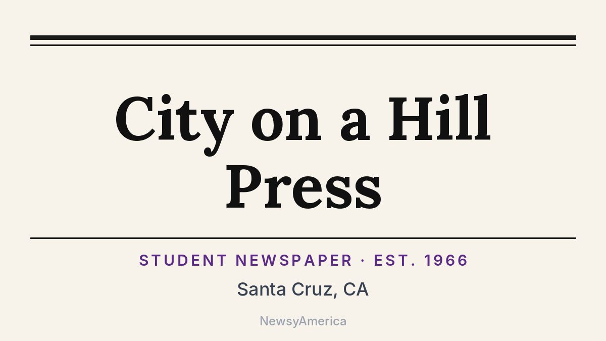City on a Hill Press – Santa Cruz, CA