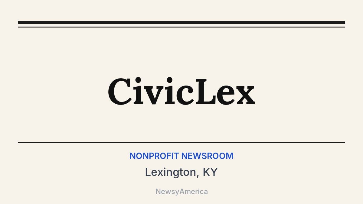 CivicLex – Lexington, KY