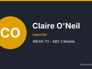Claire O’Neil, reporter, WEAR-TV