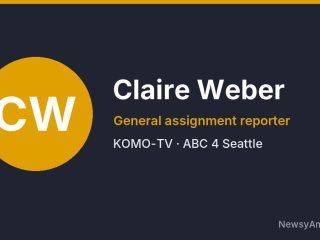 Claire Weber, General assignment reporter, KOMO-TV