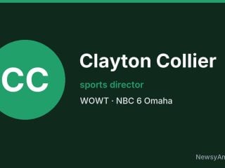 Clayton Collier, sports director, WOWT