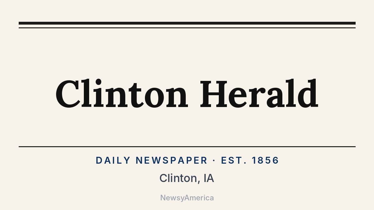 Clinton Herald – Iowa