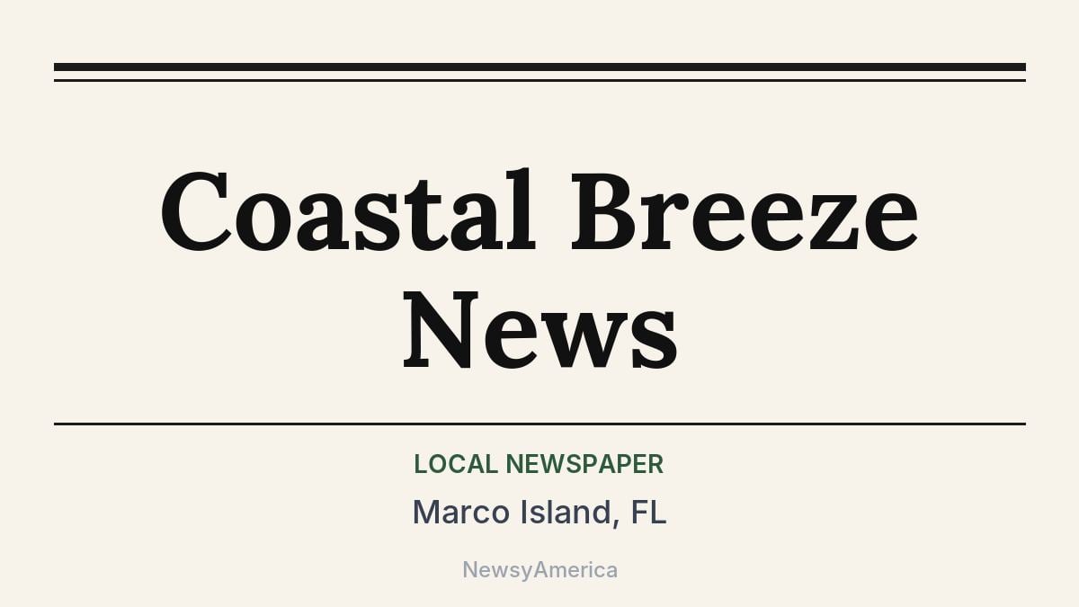 Coastal Breeze News – Marco Island, FL