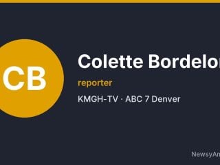 Colette Bordelon, reporter, KMGH-TV