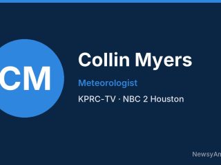Collin Myers, Meteorologist, KPRC-TV