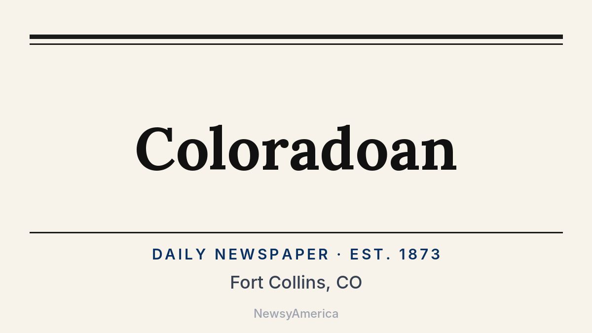 Coloradoan – Fort Collins, CO