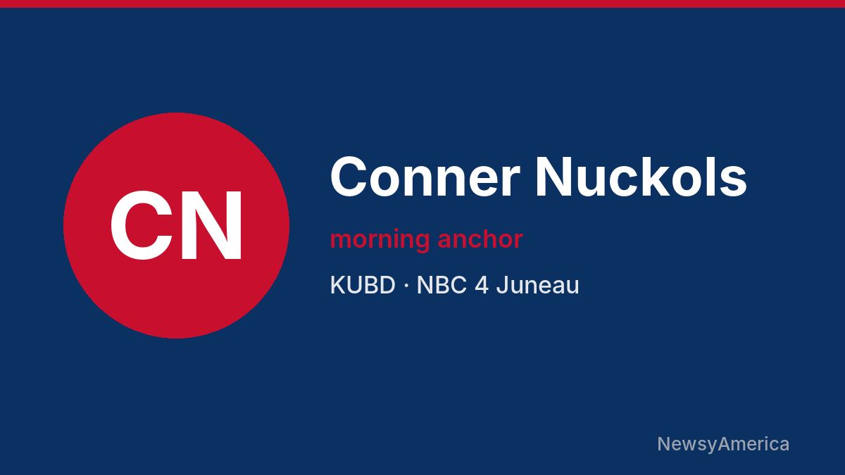 Conner Nuckols – KUBD, Juneau