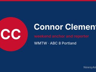 Connor Clement, weekend anchor and reporter, WMTW