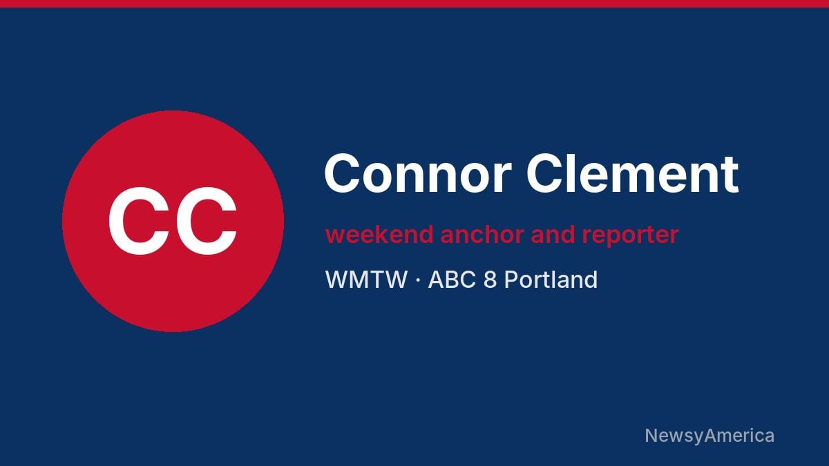 Connor Clement – WMTW, Portland
