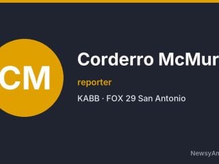Corderro McMurry, reporter, KABB